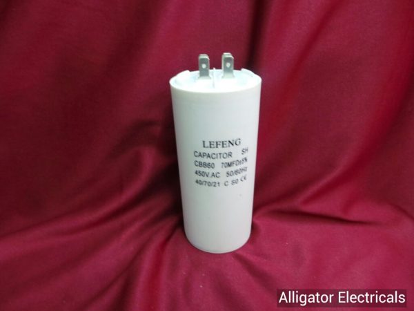 Motor Running Capacitor 70µF,450VAC
