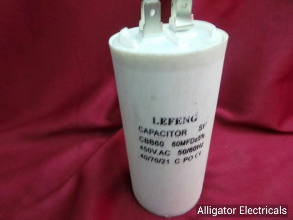 Motor Running Capacitor 60µF,450VAC