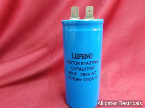 Motor Starting Capacitor 80µF,250VAC