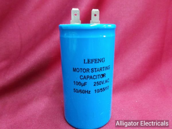 Motor Starting Capacitor 100µF,250VAC