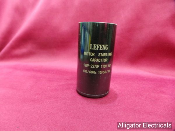 Motor Start Capacitor 189-227µF,110VAC