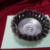 Steel Wirebrush 4" M14