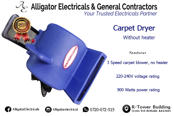 Carpet Drier/Blower Without Heater