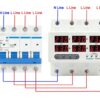 63A ,220V Display Three Phase Over Voltage , Under Voltage  and Current Protector - Image 3