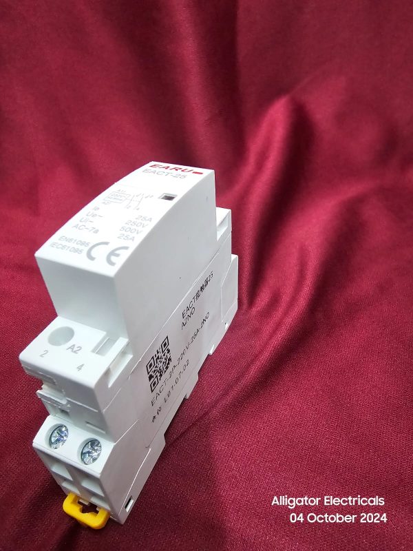 25A 2Pole 2NO 250VAc Modular Contactor - Image 2